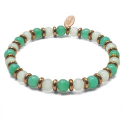 "Essence Féminine" - Amazonite - Pierre De Lune