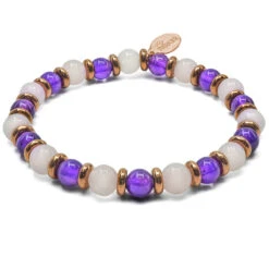 "Bonne Nuit" - Améthyste - Quartz Rose