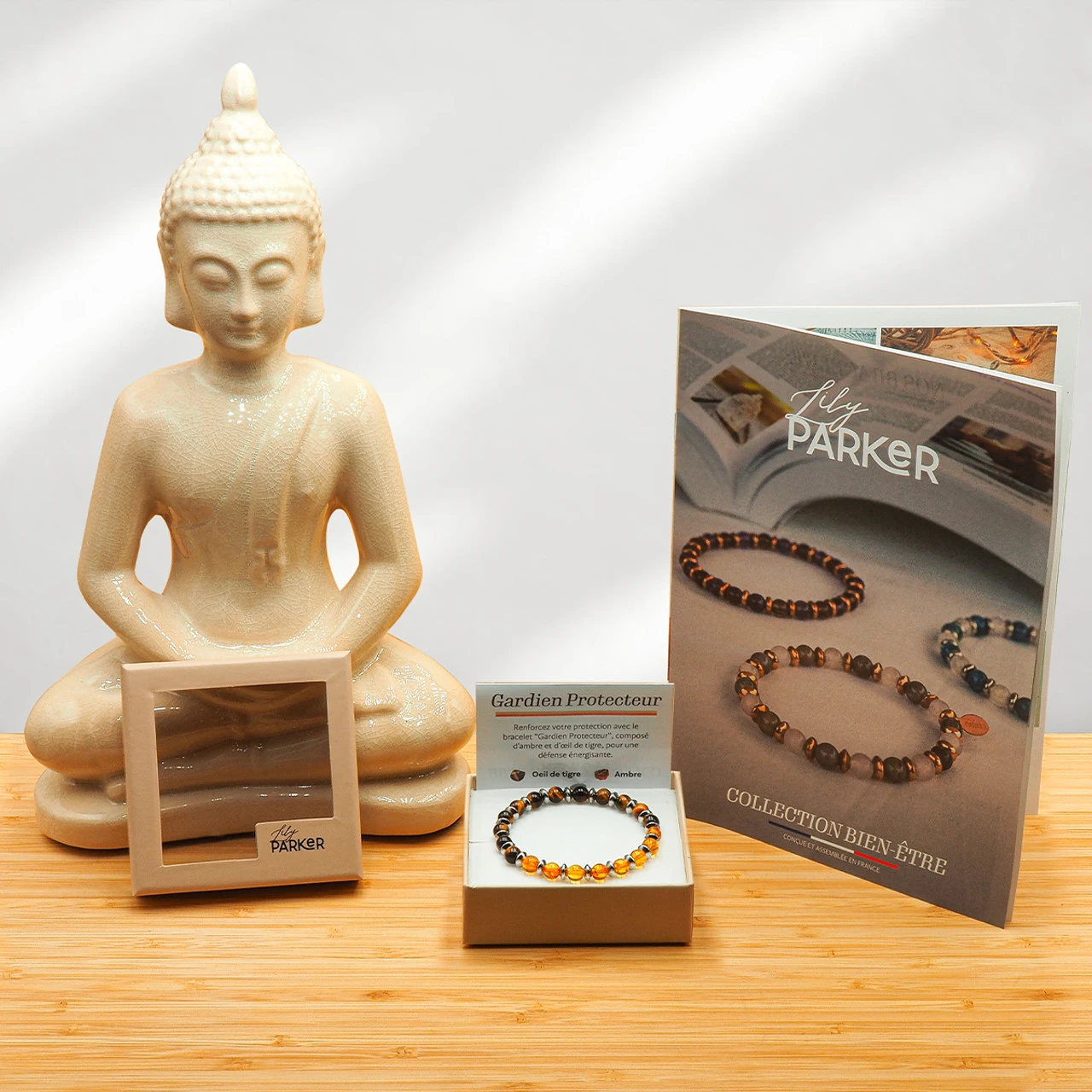 "Gardien Protecteur" - Ambre - Oeil De Tigre 3 "Gardien Protecteur" - Ambre - Oeil De Tigre – Image 3