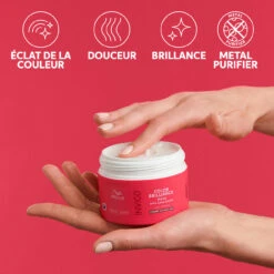 Masque Color Brilliance Cheveux Epais Invigo Wella 500ml 7 Masque Color Brilliance Cheveux Epais Invigo Wella 500ml -Produits Coiffure Soldes 111.322 2 26326.1693906685