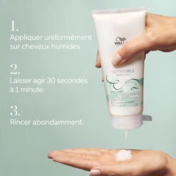 Conditionneur Nutri Curls&Waves Wella 1000ml 9 Conditionneur Nutri Curls&Waves Wella 1000ml -Produits Coiffure Soldes 1110.22 4 47176.1693988733