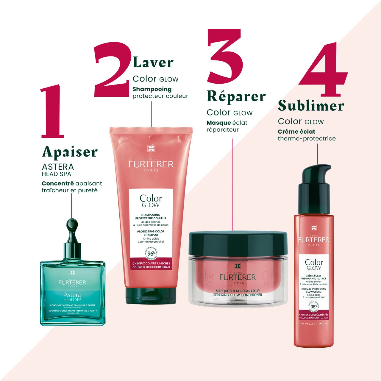 Shampooing Protecteur Couleur Color Glow René Furterer 500 Ml – Image 3