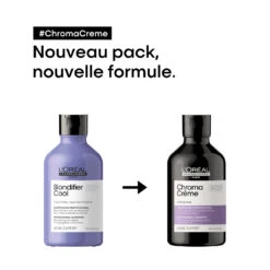 Shampooing Chroma Crème Anti-Reflets Jaunes L'Oréal 500ml -Produits Coiffure Soldes 3474637044992 7 65680.1684847479