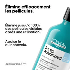 Shampooing Anti-Pelliculaire Scalp Advanced L'Oréal 500ml -Produits Coiffure Soldes 3474637109370.2 99223.1759479097