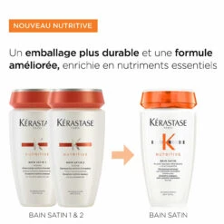 Bain Satin Nutritive Kérastase 250ml -Produits Coiffure Soldes 3474637154912 6 34020.1686298845