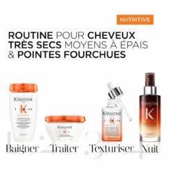 Sérum De Nuit 8h Nutritive Kérastase 90ml -Produits Coiffure Soldes 3474637155025 5 03395.1684847844