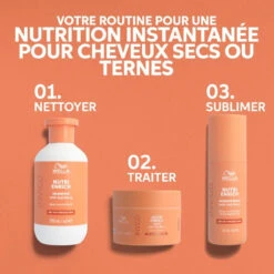 Baume Merveilleux Nutri Enrich Invigo Wella 150ml -Produits Coiffure Soldes 5 35500.1694589644