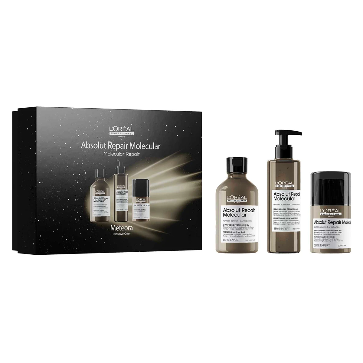 Coffret Noël Absolut Repair Molecular L'Oréal Professionnel 1 Coffret Noël Absolut Repair Molecular L'Oréal Professionnel