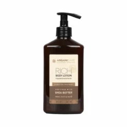 Lotion Corporelle Au Beurre De Karité Arganicare 400ml
