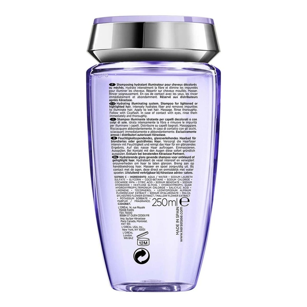 Bain Lumière Blond Absolu Kérastase 250ml 2 Bain Lumière Blond Absolu Kérastase 250ml – Image 2