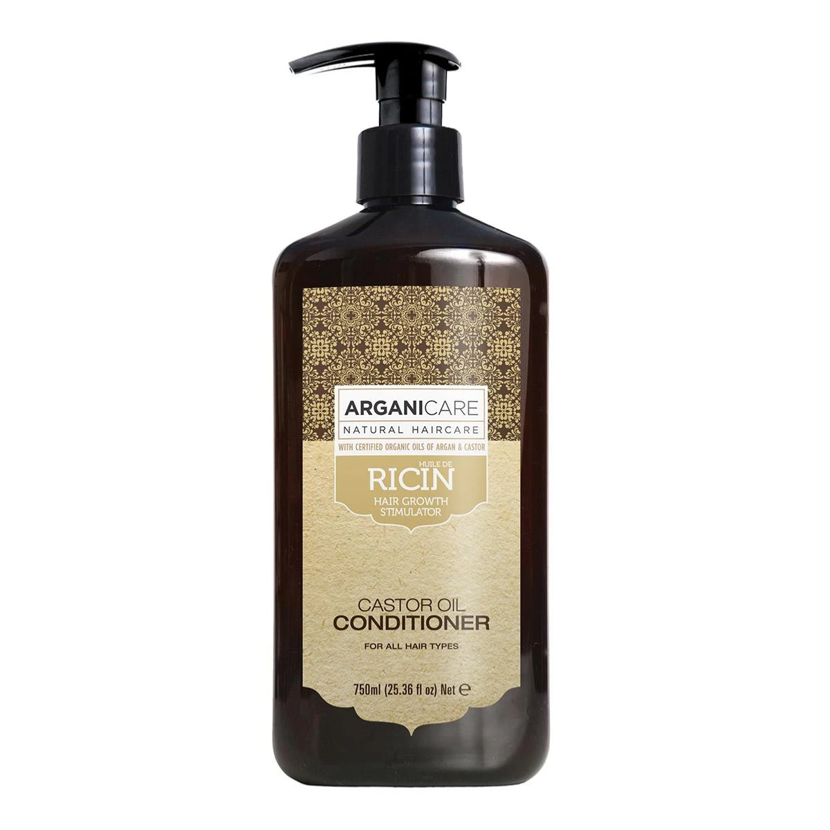 Conditioner Argan Et Ricin 750ml - Arganicare 1 Conditioner Argan Et Ricin 750ml - Arganicare