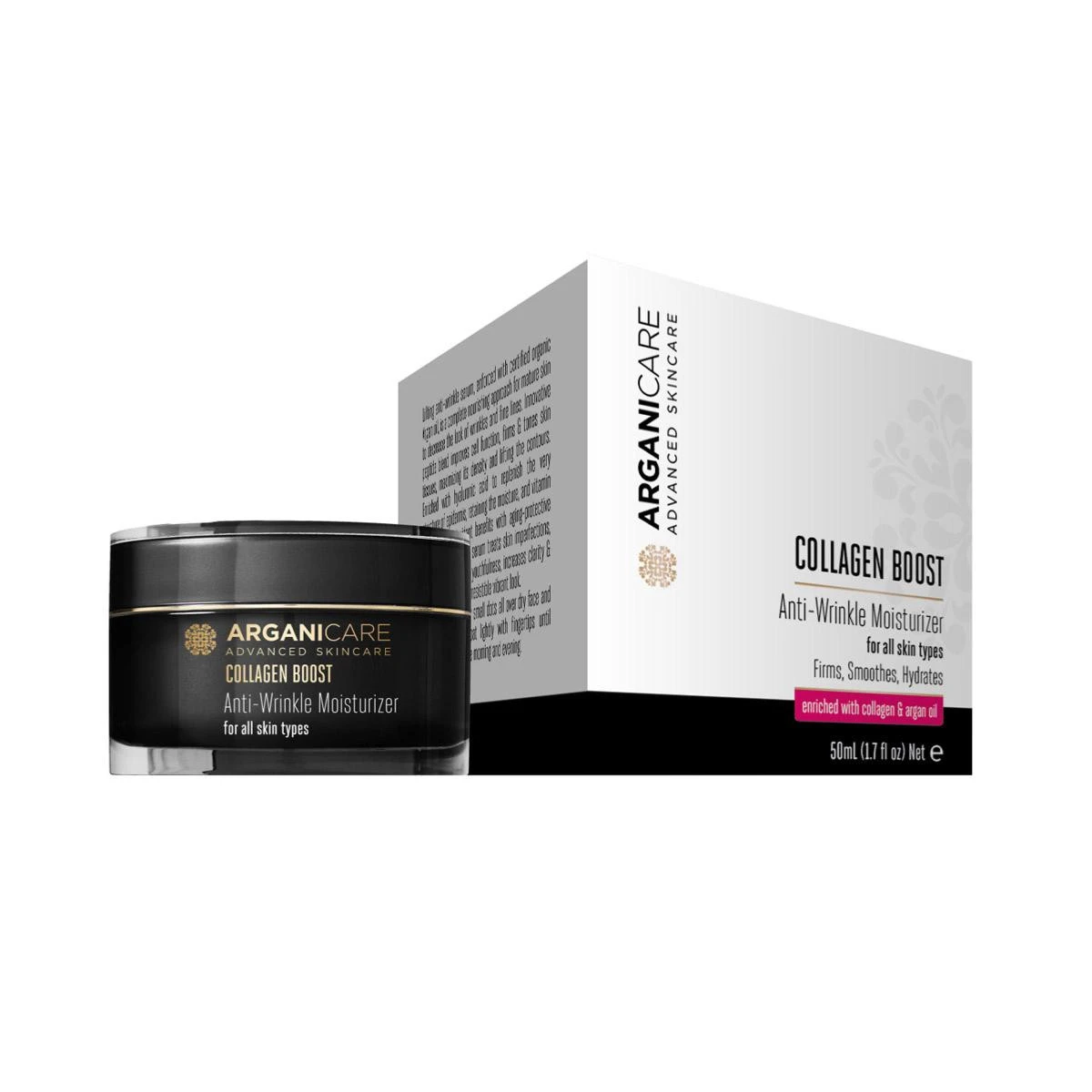 Crème Anti-Rides Hydratante 50 Ml - Arganicare 1 Crème Anti-Rides Hydratante 50 Ml - Arganicare