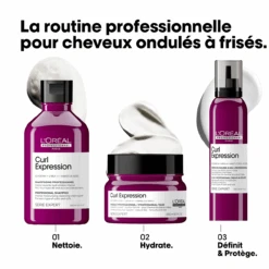 Crème Lavante Hydratation Intense Curl Expression L'Oréal 500ml -Produits Coiffure Soldes Creme En Mousse 10 En 1 Curl Expression LOreal 48210.1747643522