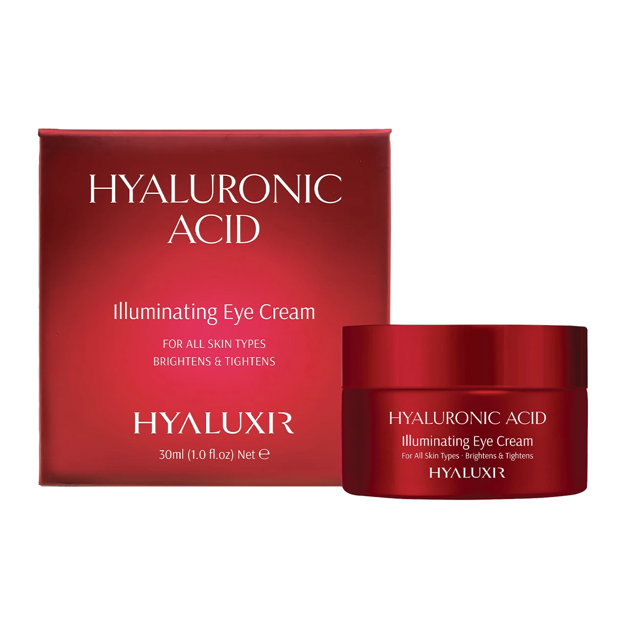 Crème Contour Des Yeux à L'Acide Hyaluronique 30ml 1 Crème Contour Des Yeux à L'Acide Hyaluronique 30ml