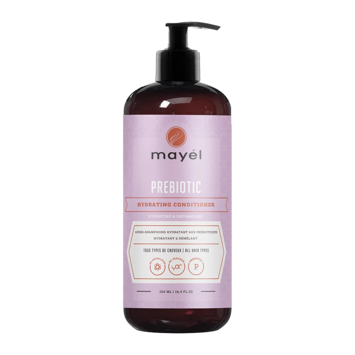 Après-Shampooing Hydratant Aux Probiotiques Mayel 500ml 1 Après-Shampooing Hydratant Aux Probiotiques Mayel 500ml