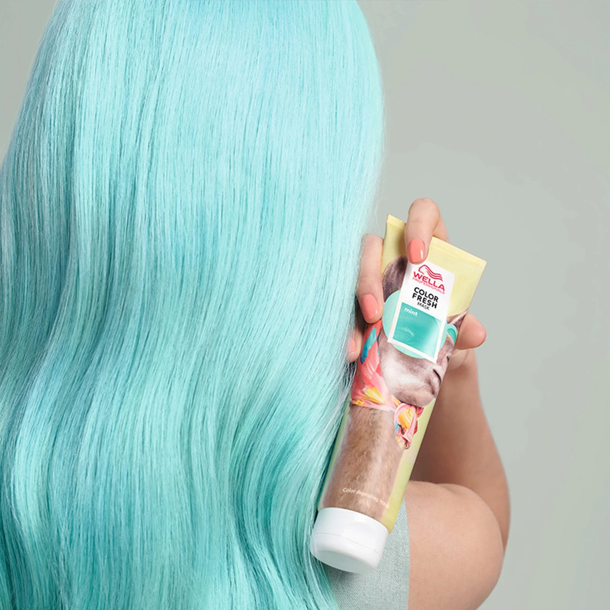 Masque Color Fresh Wella Mint 150ml 2 Masque Color Fresh Wella Mint 150ml – Image 2