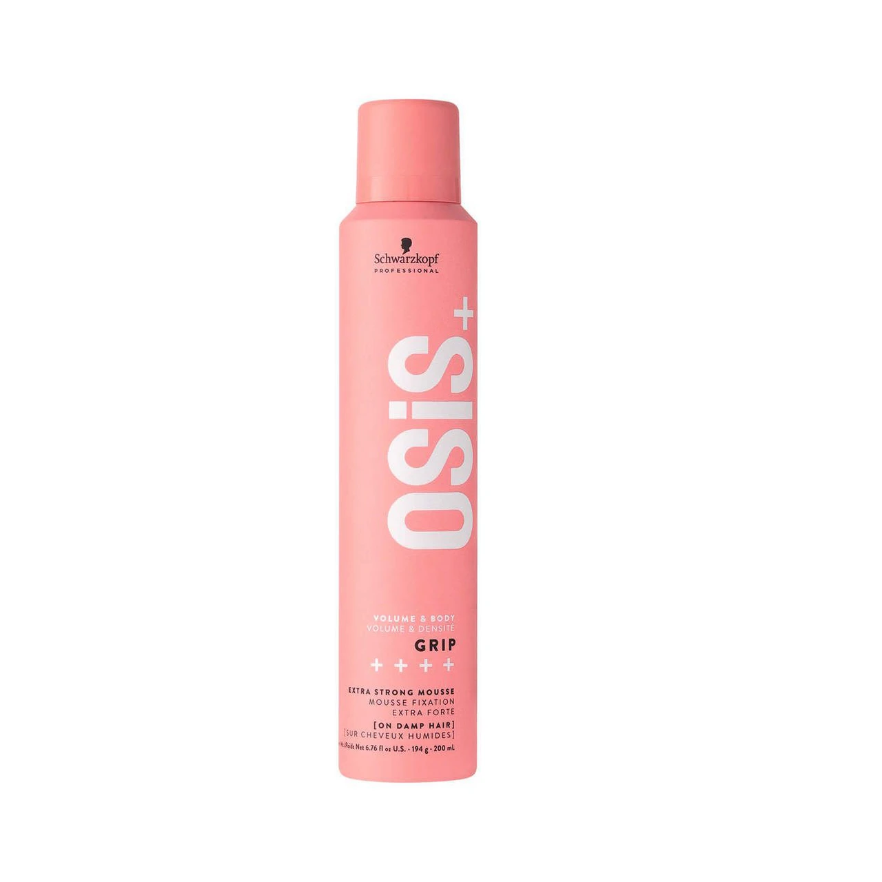 Mousse Fixation Extra Forte Grip Osis+ Schwarzkopf - 200 Ml