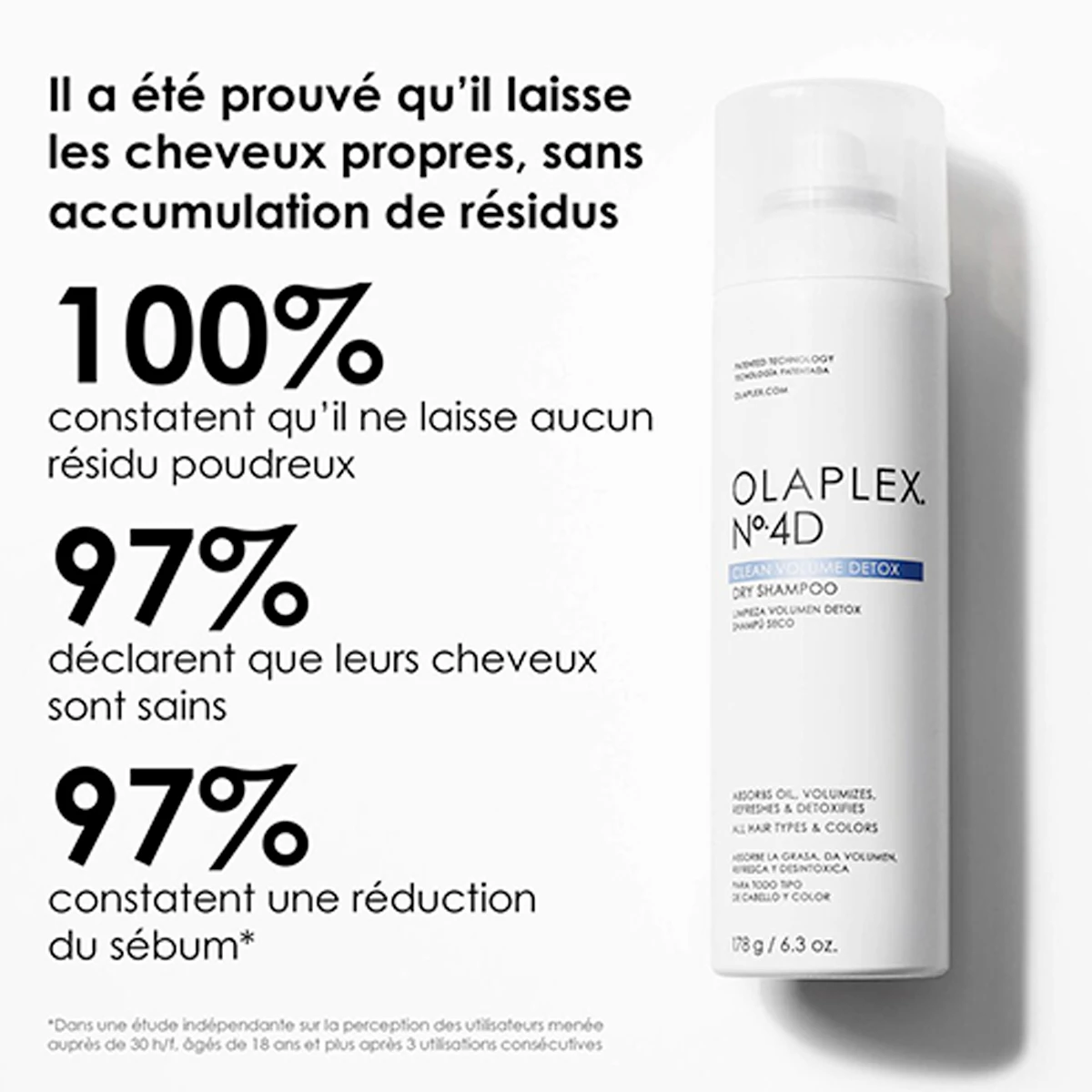 Olaplex Shampoing Sec N°4D 250ml 2 Olaplex Shampoing Sec N°4D 250ml – Image 2