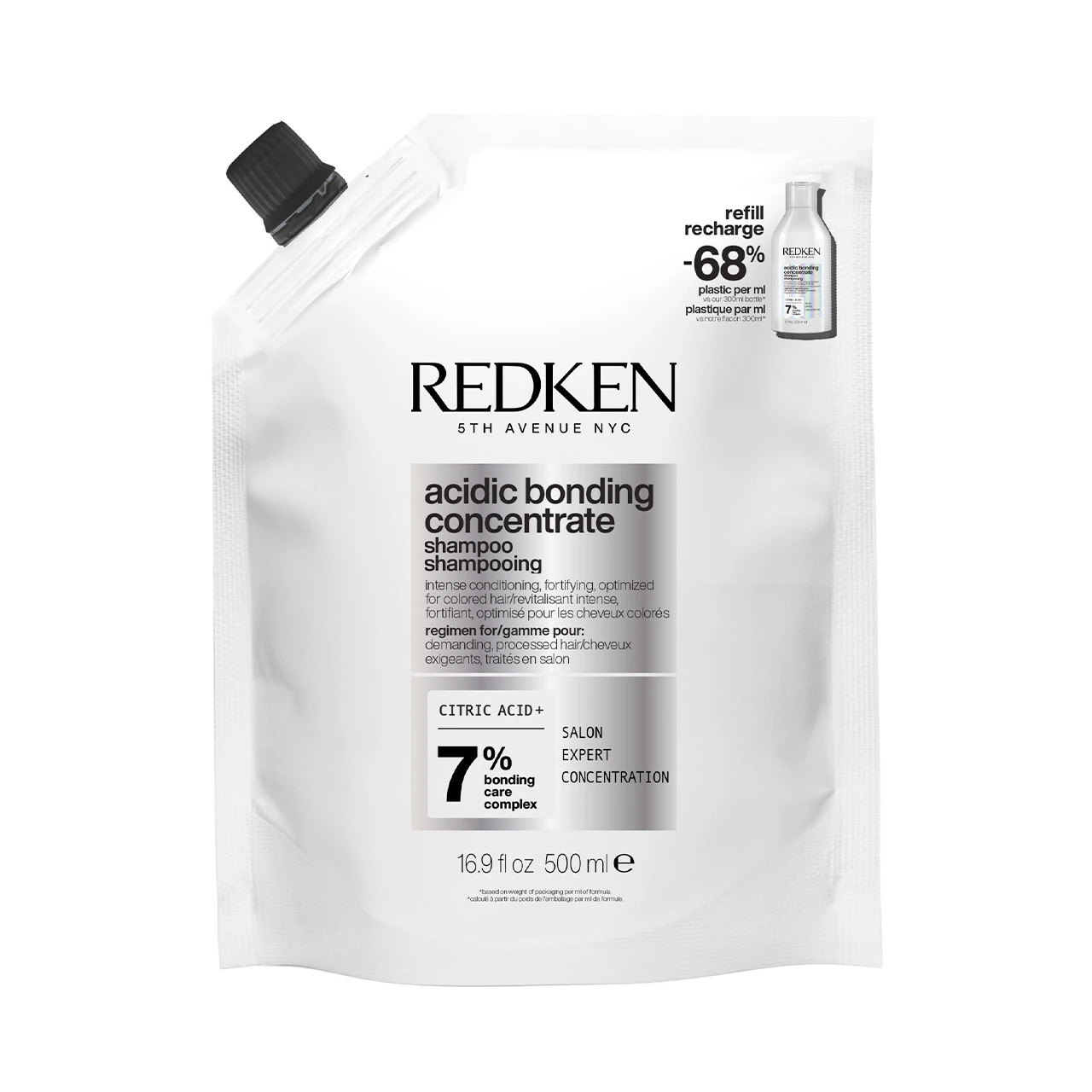 Recharge Shampooing Acidic Bonding Concentrate Redken 500ml 1 Recharge Shampooing Acidic Bonding Concentrate Redken 500ml