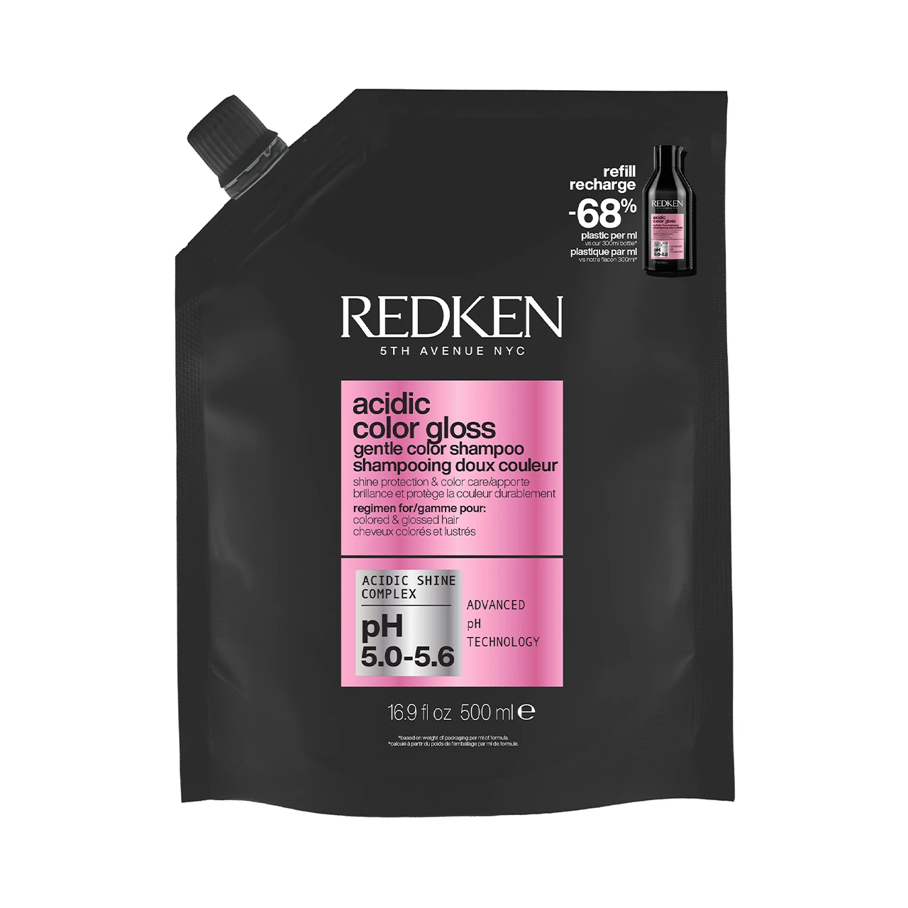 Recharge Shampooing Acidic Color Gloss Redken 500 Ml
