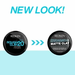 Matte Clay Strong Hold Redken 75ml -Produits Coiffure Soldes Redken Matte Clay 82070.1694769061