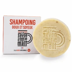 Shampoing Solide À La Bière Artisanale Bio La Savonnerie Du Malt 100g