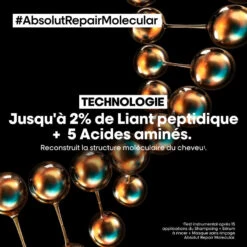 Shampooing Absolut Repair Molecular L'Oréal Professionnel 300 Ml -Produits Coiffure Soldes b7a7ac30 a3e2 4f9c 8d7a f25dbb3a2551 79105.1694081531.1280.1280 72780.1694081968.1280.1280 06855.1694087331