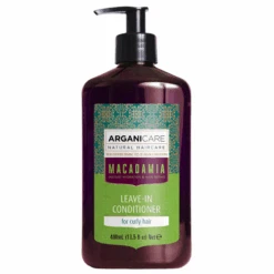 Soin Sans Rinçage Macadamia Cheveux Bouclés Arganicare 400ml