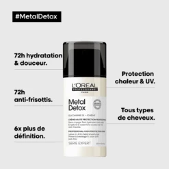 Metal Detox Crèmes Haute Protection L'Oréal 100ml -Produits Coiffure Soldes cre me metal detox explication 43315.1684847859