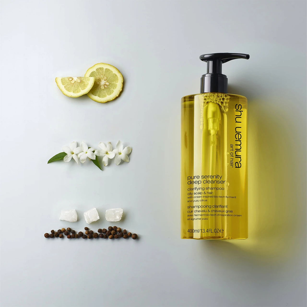 Shampooing Clarifiant Deep Cleanser Shu Uemura 400ml 2 Shampooing Clarifiant Deep Cleanser Shu Uemura 400ml – Image 2