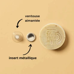 Savon À La Bière Blanche Artisanale Bio La Savonnerie Du Malt 100g -Produits Coiffure Soldes insert metallique 1 10948.1698753941