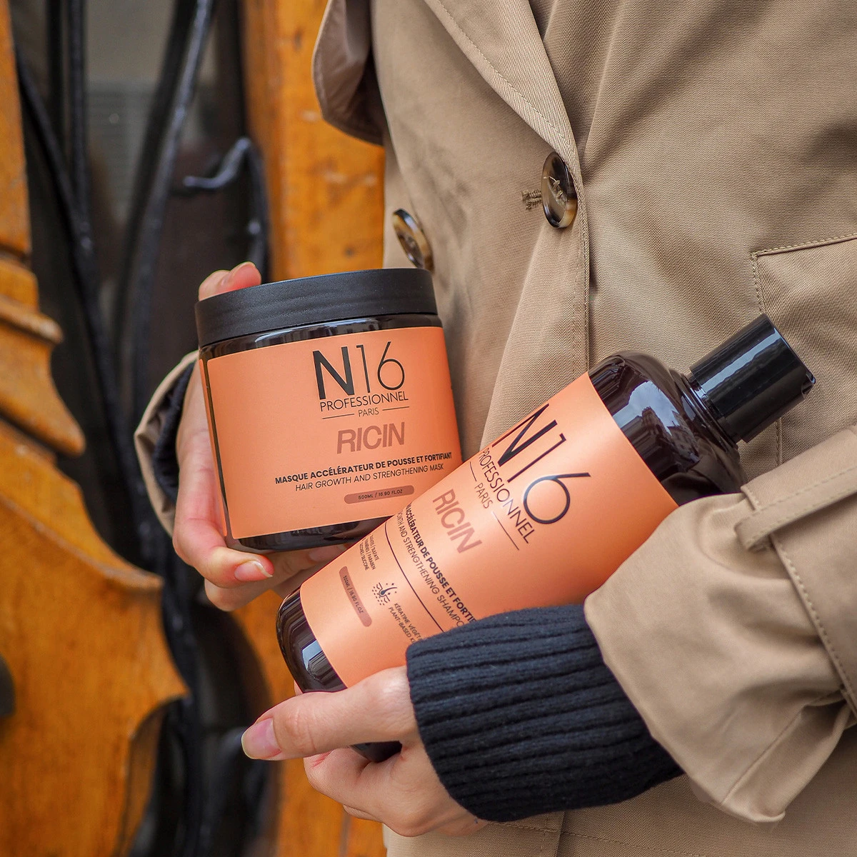 Shampooing Ricin Accélérateur De Pousse N16 Professionnel 500 Ml 4 Shampooing Ricin Accélérateur De Pousse N16 Professionnel 500 Ml – Image 4