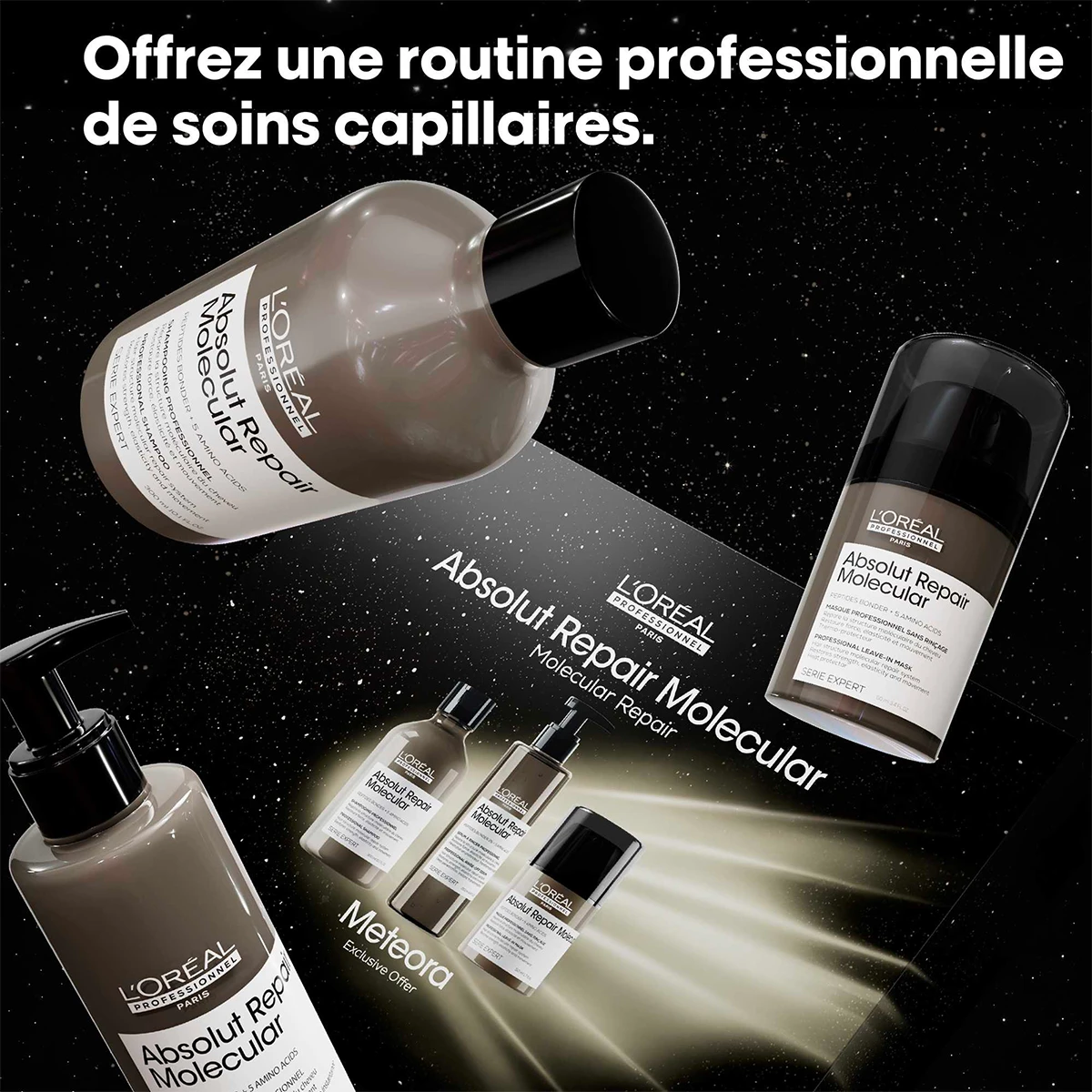 Coffret Noël Absolut Repair Molecular L'Oréal Professionnel 2 Coffret Noël Absolut Repair Molecular L'Oréal Professionnel – Image 2