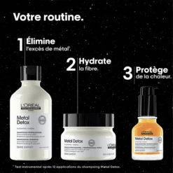 Coffret Noël Metal Detox L'Oréal Professionnel 9 Coffret Noël Metal Detox L'Oréal Professionnel -Produits Coiffure Soldes routine metal detox 55904.1760943129