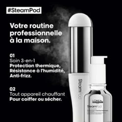 Pack Steampod 4 + Soin Lissant 3 En 1 50 Ml 5 Pack Steampod 4 + Soin Lissant 3 En 1 50 Ml -Produits Coiffure Soldes steampod 4 serum lissant 24716.1694510551